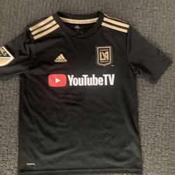 Used LAFC Soccer Jersey Size Kids M