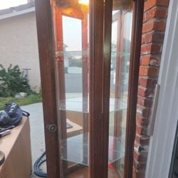 Glass SHOW Case Display Cabinet With LIGHT built Inside