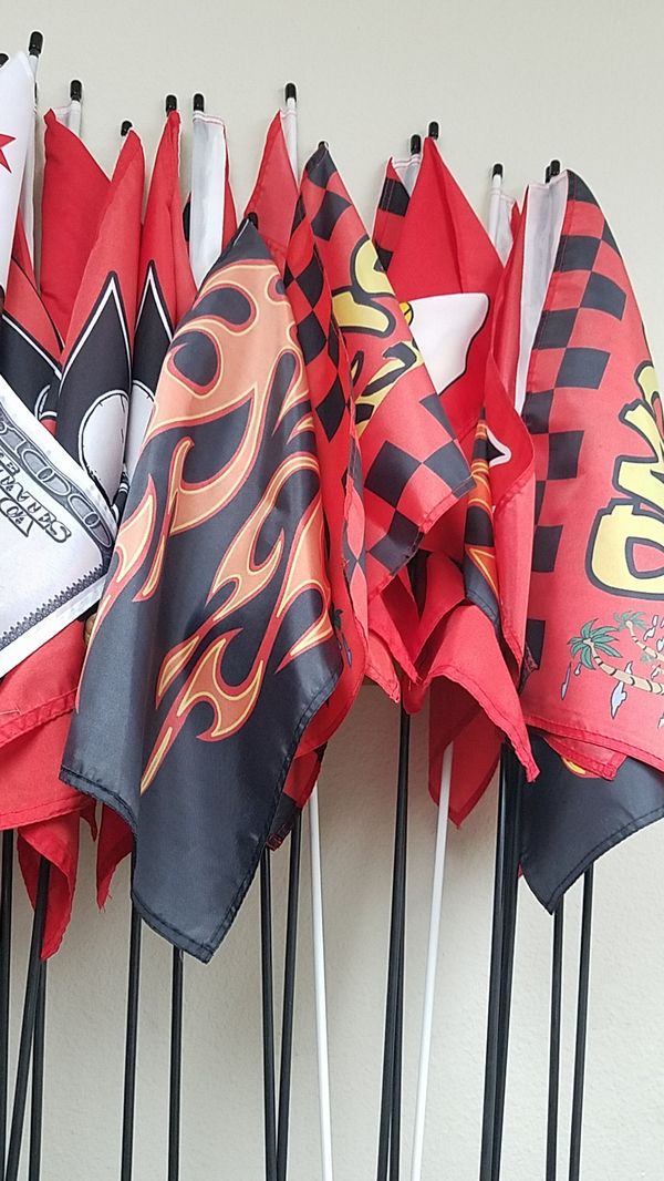 ATV Quad dirt bike whip flags for Sale in Riverside, CA OfferUp