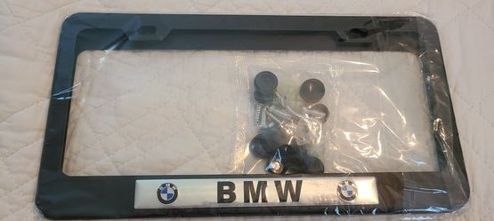 2-piece License Plate Frame For BMW