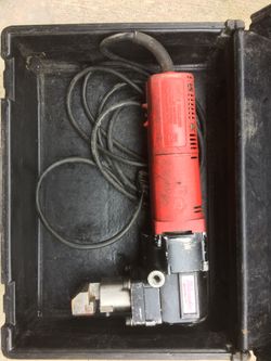 Milwaukee 10 gauge Nibbler