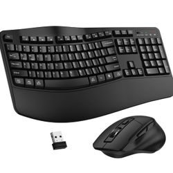 Wireless Keyboard and Mouse Combo
