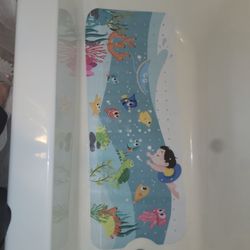 Anti slip bath mat
