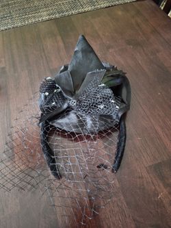 Halloween tiny witches hat black headband