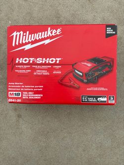 Milwaukee M-18 HOT SHOT Jump Starter- 3841-20 Tool Only