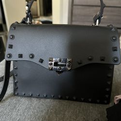 Black Purse with spikes