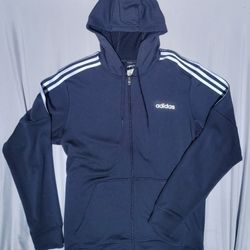 Adidas Climalite Hoodie Jacket Medium Unisex