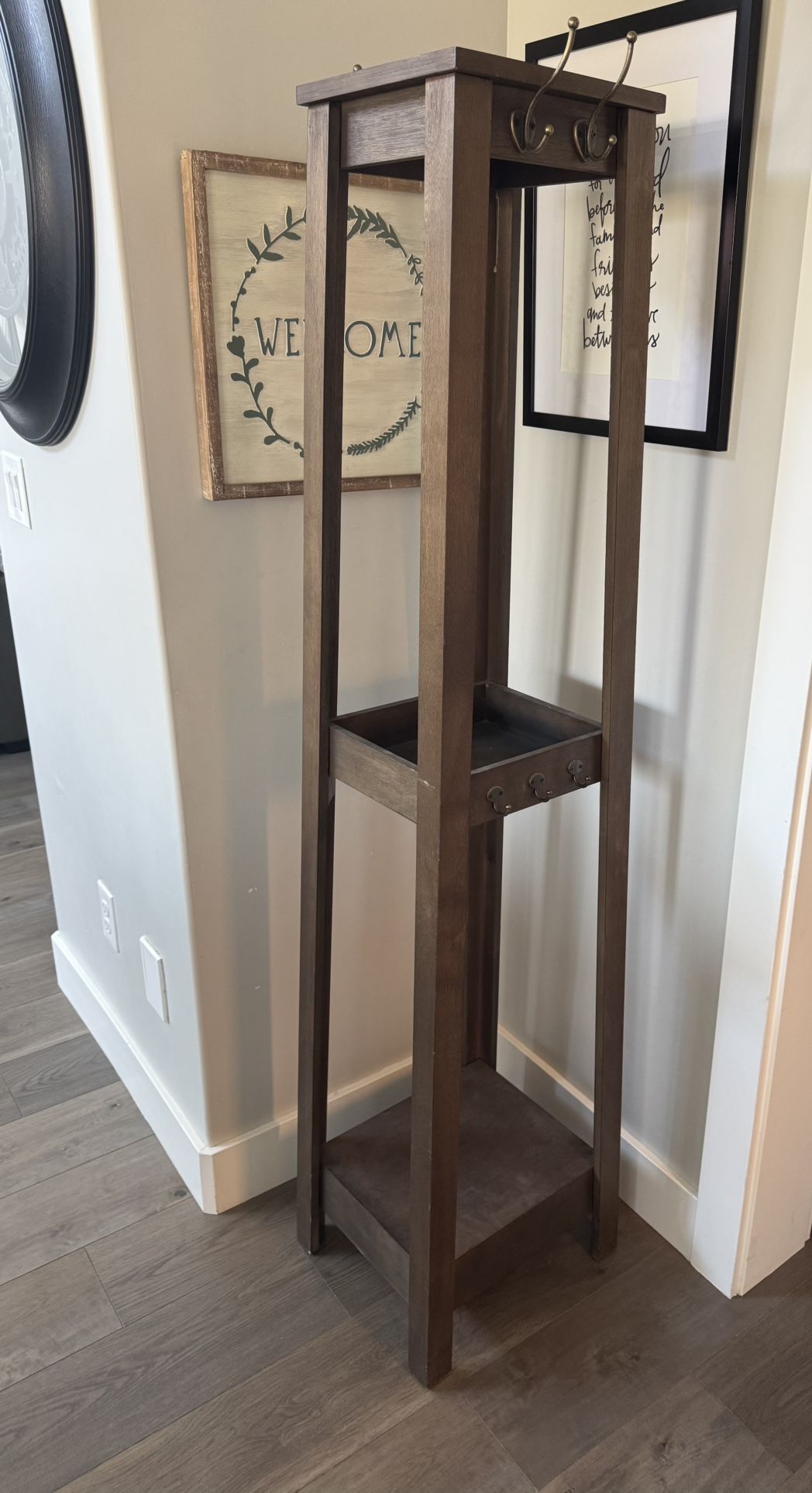 Coat Rack/hat Rack/ Decor Shelf