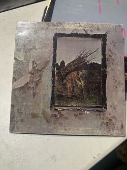 Led Zeppelin Led Zeppelin IV 12" Black Vinyl LP Rock Atlantic Records