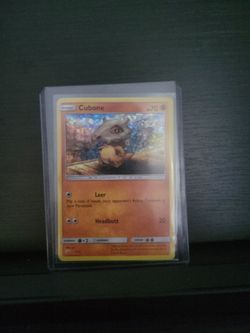 Cubone McDonald's 2018 7/12