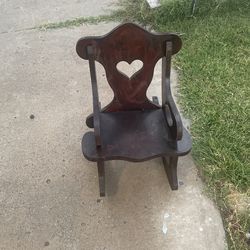 Antique Toddler Rocking Chair