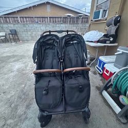 Delta double stroller