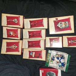 Hallmark keepsake ornament collection all for $15 or best offer