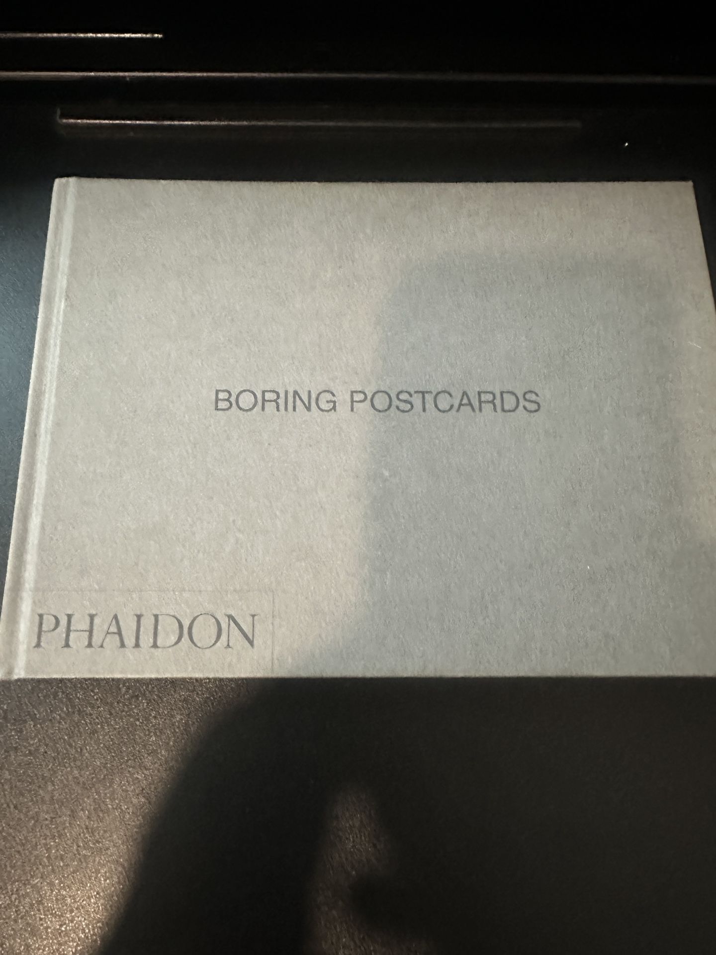 Boring Postcards - Book