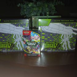 Mega Evolution Perfect Order Pokémon Etb's and Booster Bundle