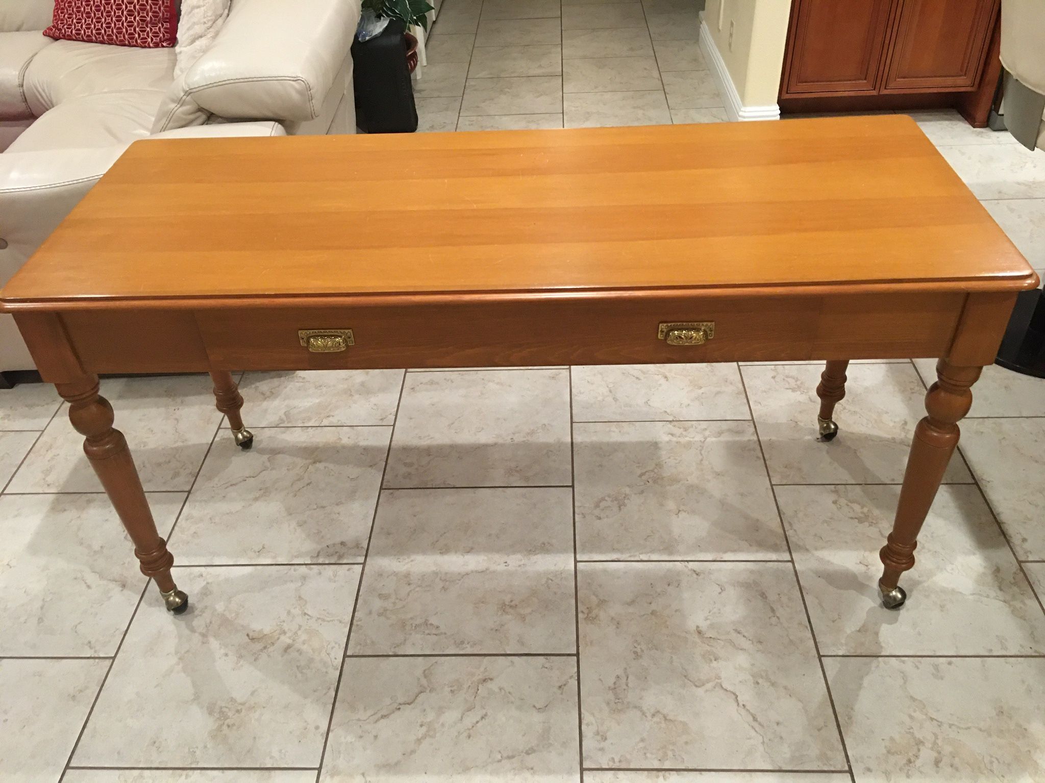 Solid Wood Desk