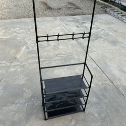 Coat And Shoe Rack
