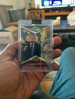 Donald J. Trump 2025 Wild Card Alumination 1/1 President 45/47