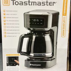 Toastmaster 12-Cup Digital Touchscreen Drip Coffee Maker