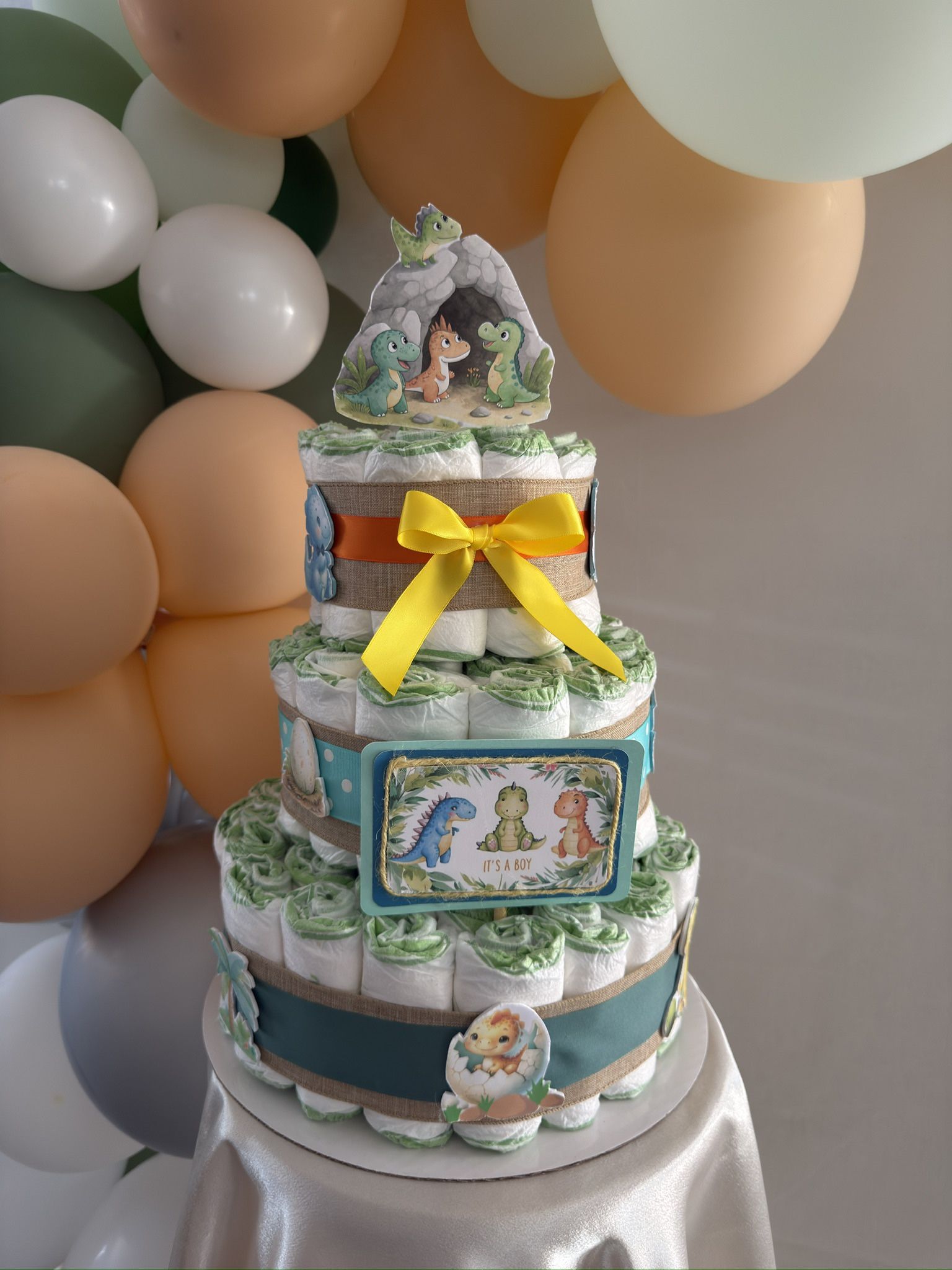 Baby Diaper Cake!