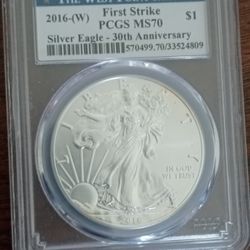 2016 Ms70 Silver Eagle