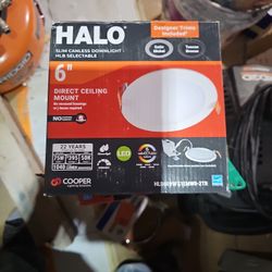 Cooper 6 Inch Canless Led Retrofit $8.00 Each I Have 8