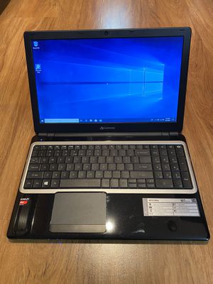 Photo Gateway NE522 AMD A4 4GB Ram 250GB Hard Drive 15.6 inch Screen Windows 10 Pro Laptop with HDMI output & charger in Excellent Working condition!!!!!