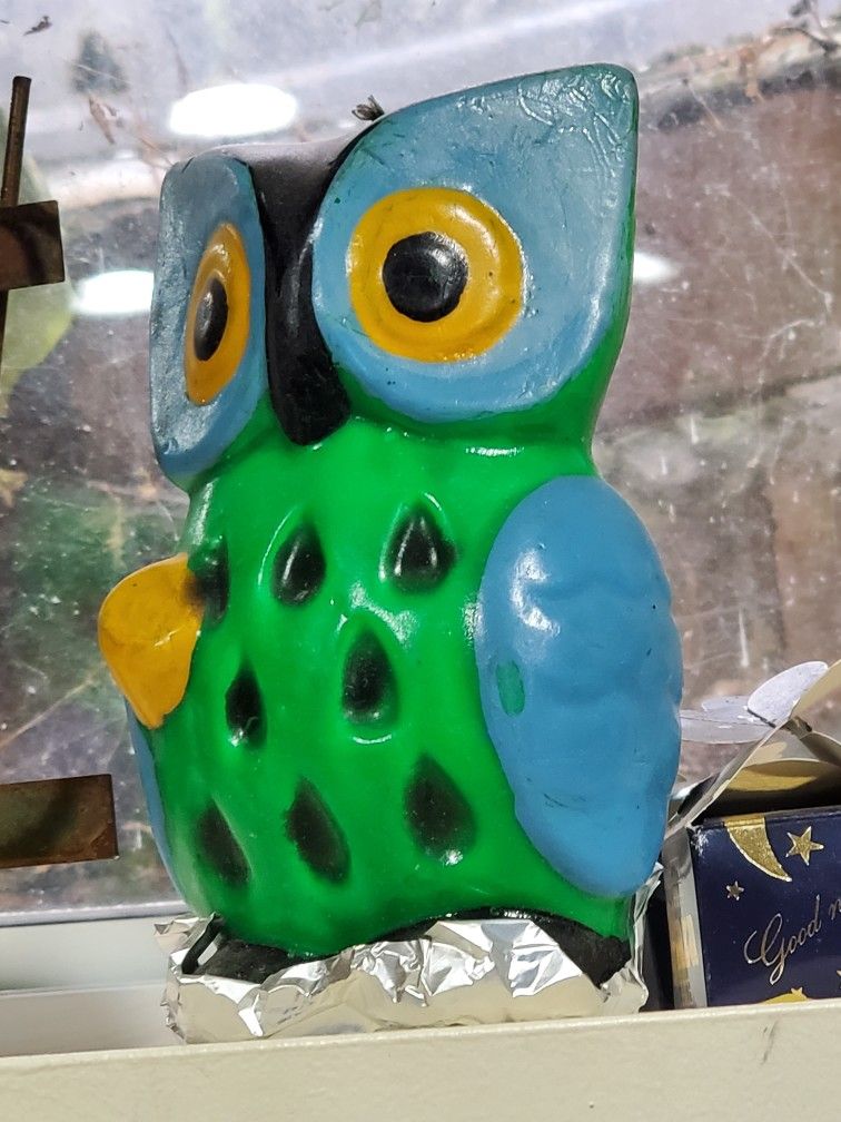 Owl Candle