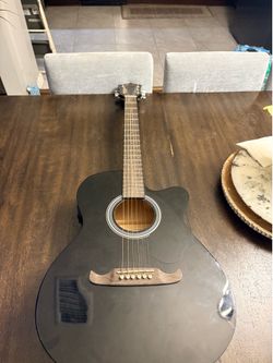 Fender acoustic guitar