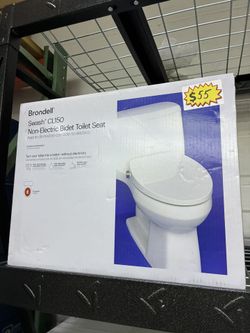 Brondell Swash CL150 Non-Electric Bidet Toilet Seat