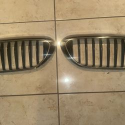 2017 540i OEM grill (shutter Delete)
