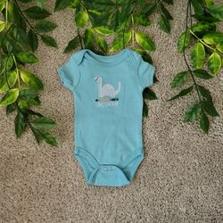 Baby Boy Dinosaur Onesie (0-3 Months)