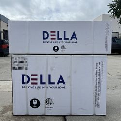 New DELLA 12,000 BTU/ 1 Ton Mini Split Air Conditioner, 115V, 20.5 SEER2