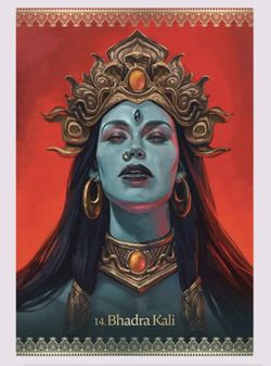 Kali Oracle Card Deck. Wild Divine Mother