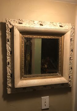 Art Deco antique mirror.