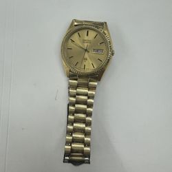 Seiko Yellow Gold Watch