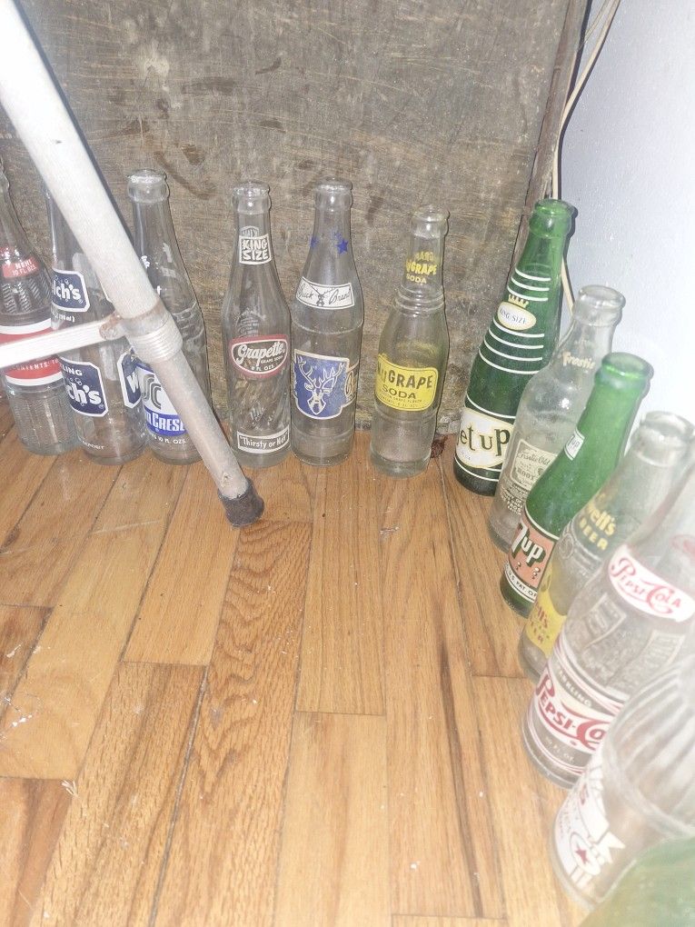 15 Antique Bottles