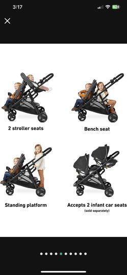 jeep deluxe stroller wagon The Adventure Bundle: Anthem Deluxe All-Terrain Stroller Wagon Anthem2 in Graphite main image 0