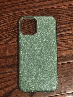 iPhone 11 Green Sparkle Case