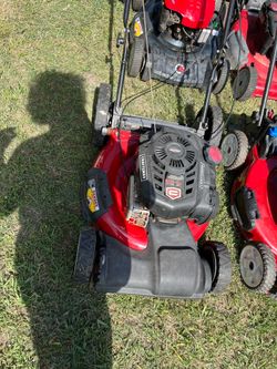 in great condition push lawn mowers in great condition