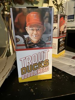 Mike trout ducks/angels bobblehead