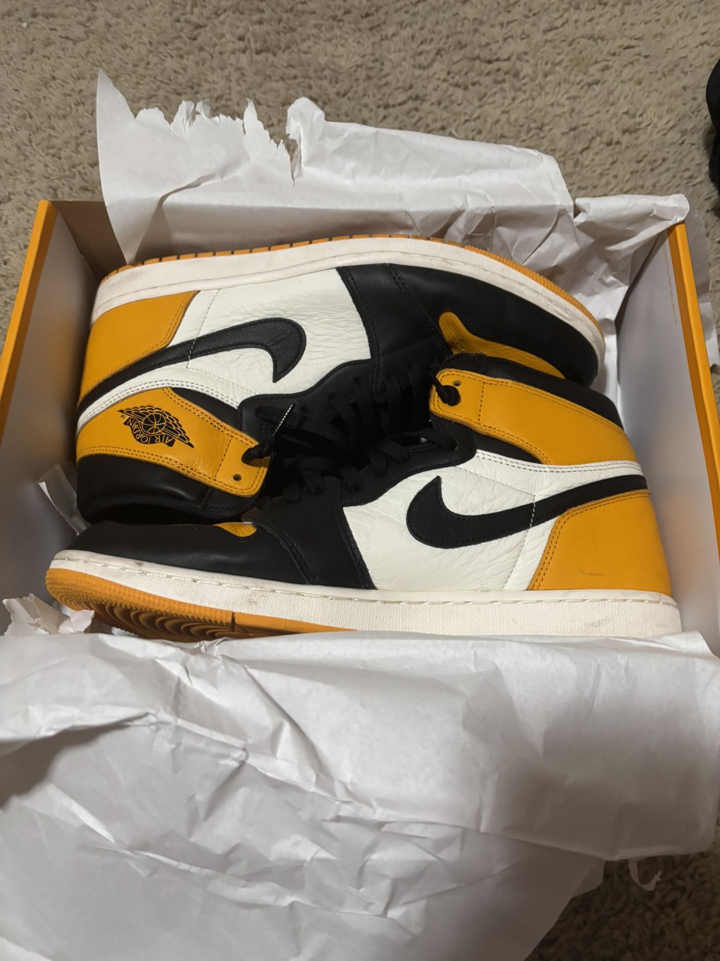 Jordan 1 High Yellow Ochre