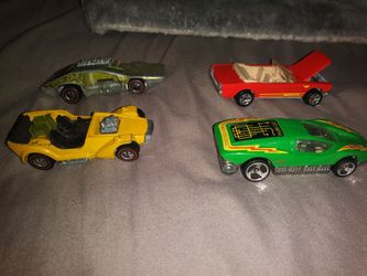Red lines Hotwheels