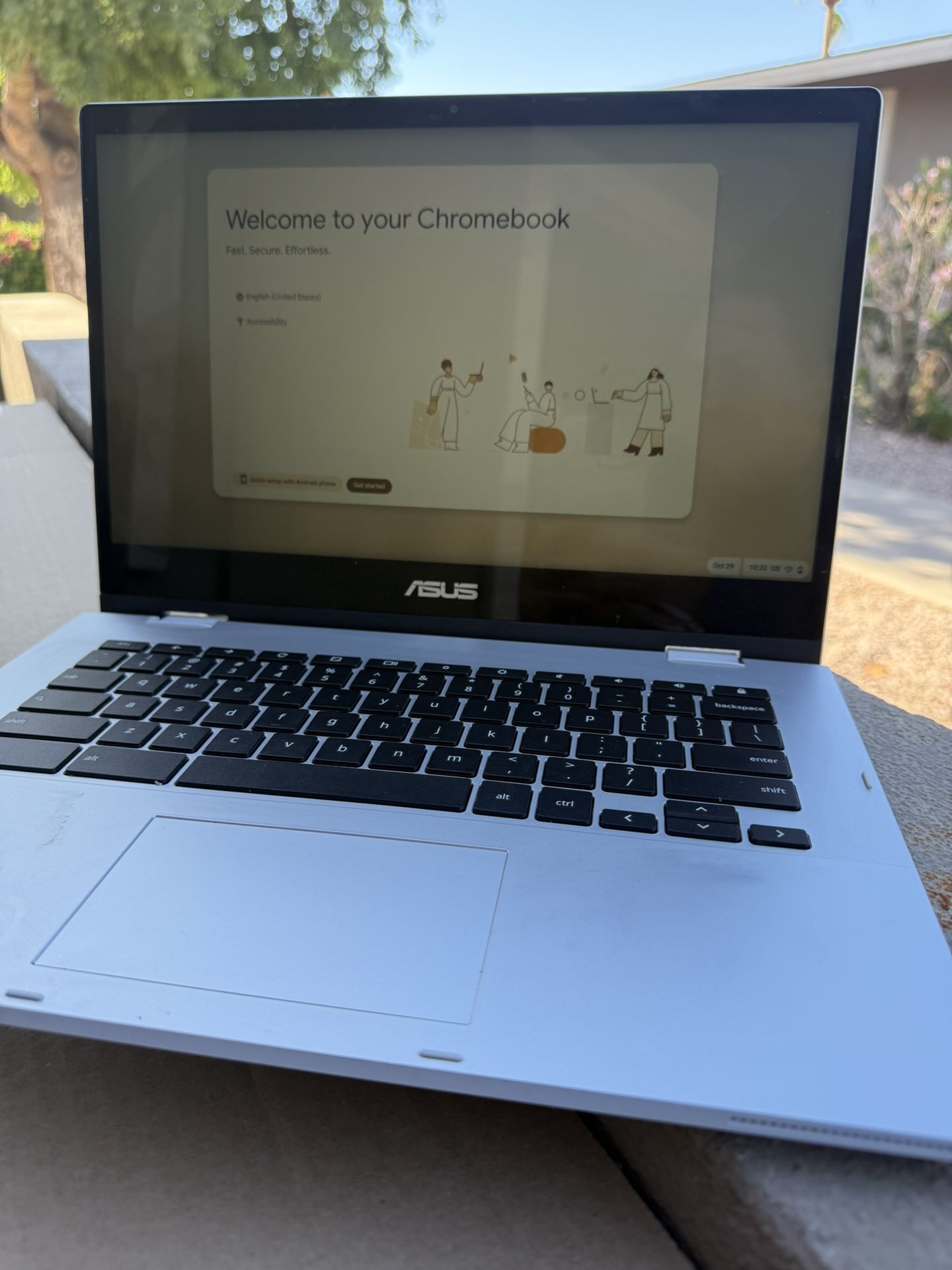 Asus Flip Touchscreen Chromebook
