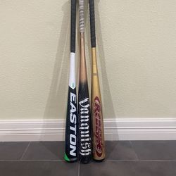 Baseball Bats (read Description)