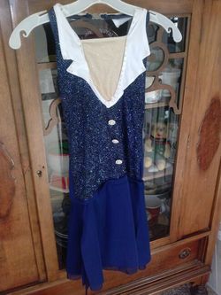 1940s style tap costume, size 3/4-7/8