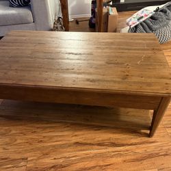 Nice Wooden Slightly Used Coffee Table