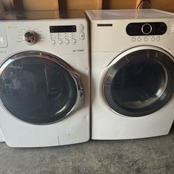 Washer And Gas Setter Set Brand Samsung 