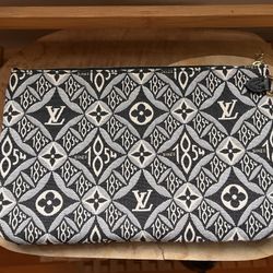 Louis Vuitton Neverfull Pouch Jacquard Since 1854 Pochette Mini Bag