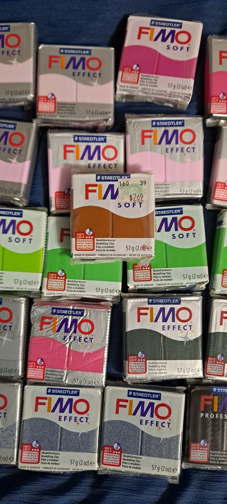 31 Fimo Polymer Clay Lot